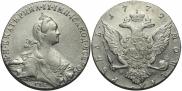 1 rouble 1772 year