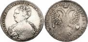 1 рубль 1725 года