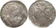 1 rouble 1733 year