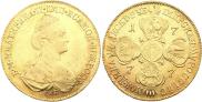 10 roubles 1777 year