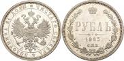 1 рубль 1883 года