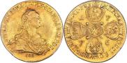 10 roubles 1776 year