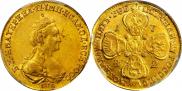 5 roubles 1782 year