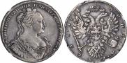 1 rouble 1734 year