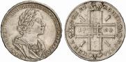 1 rouble 1724 year