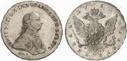 1 рубль 1762 года