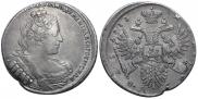 1 rouble 1733 year