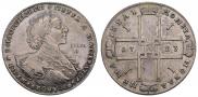1 rouble 1723 year