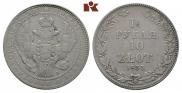 1,5 roubles - 10 złotych 1833 year
