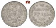 1 rouble 1834 year