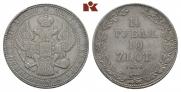 1,5 roubles - 10 złotych 1836 year
