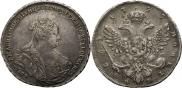 1 рубль 1739 года