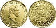25 złotych 1833 year