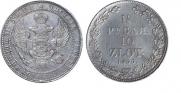 1,5 рубля - 10 злотых 1836 года