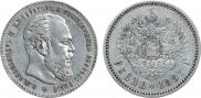1 rouble 1887 year