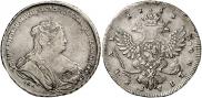 1 rouble 1738 year