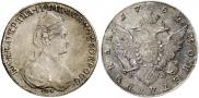 1 rouble 1782 year