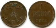 1 пенни 1882 года