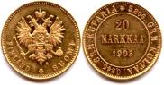 20 markkaa 1903 year