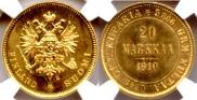 20 марок 1910 года