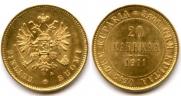 20 markkaa 1911 year