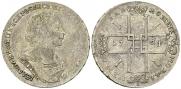 1 рубль 1724 года