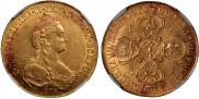 10 рублей 1781 года