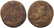 2 kopecks 1758 year