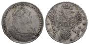 1 rouble 1737 year