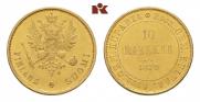 10 markkaa 1878 year