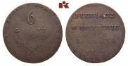 6 groszy 1813 year