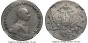 1 рубль 1762 года