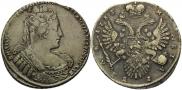 1 рубль 1733 года