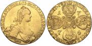 10 рублей 1774 года