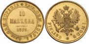 10 марок 1879 года