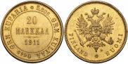 20 markkaa 1911 year