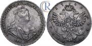 1 рубль 1740 года