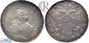 1 rouble 1742 year