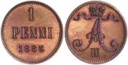 1 penni 1883 year