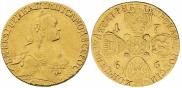 5 roubles 1766 year
