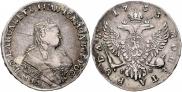 1 rouble 1753 year