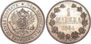 1 markka 1864 year