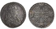 1 рубль 1728 года
