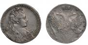 1 rouble 1731 year