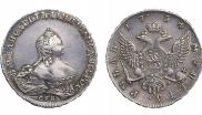 1 rouble 1754 year
