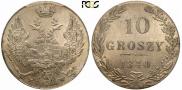 10 groszy 1840 year
