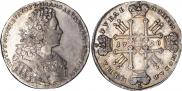 1 рубль 1728 года