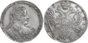 1 rouble 1733 year