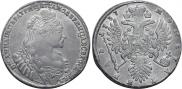 1 rouble 1737 year