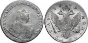 1 rouble 1743 year